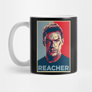 reacher election poster Mug